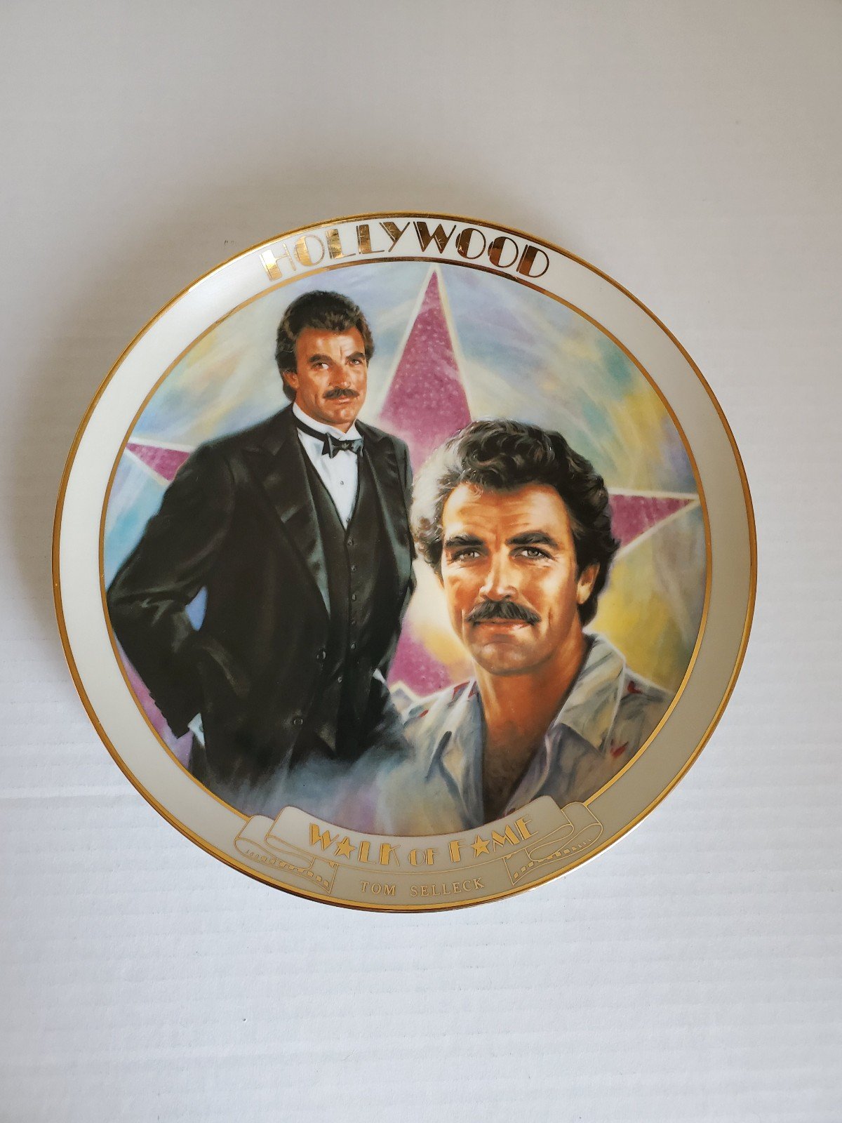 Tom Selleck collectors plate