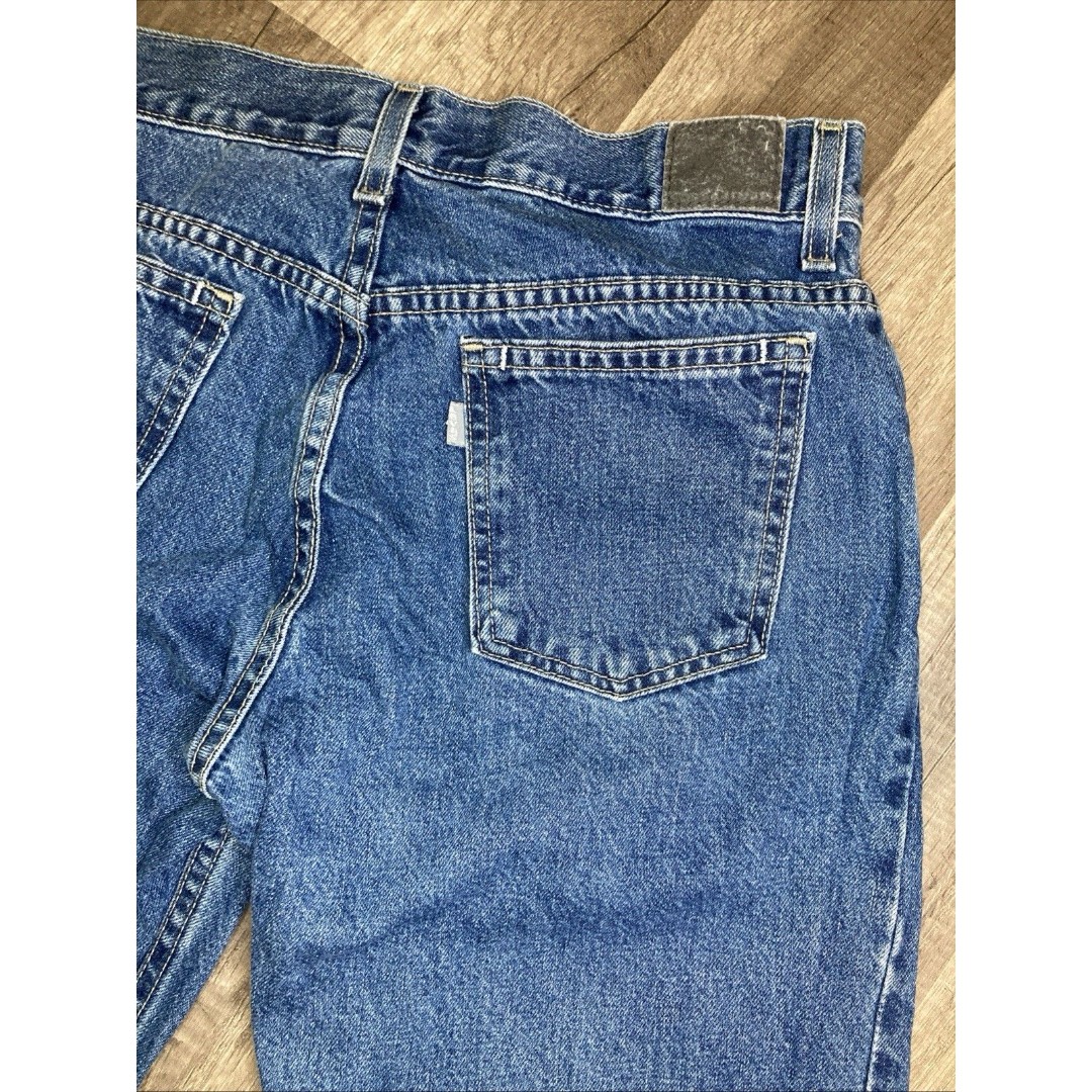 Vintage Levi's Silvertab Jeans Bootcut 7L Mid-Rise Loose Fit 29x33 Y2K Retro