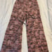 cfierce grunge star pink and black camo super baggy alt cargo pants