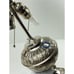 Antique P&A Art Deco Victorian Boudoir Beaded Fringe Oil Converted Electric Lamp