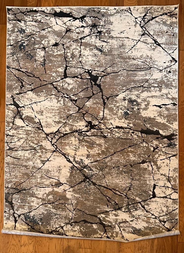 Barkond Area Rug, Dorinda Gray 5x7 ft