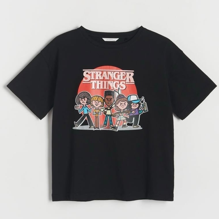 Stranger Things Cotton T-shirt Tee Short Sleeves Licensed Netflix NWT 10Y 12Y