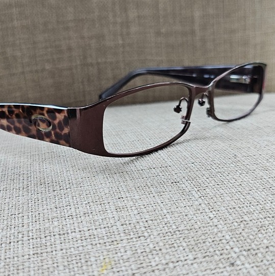 Eyeglasses Oscar De La Renta Women Eyeglasses/Glasses Frame Brown Tone OSL710