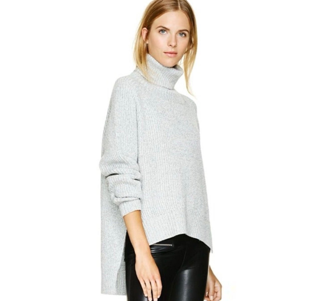 WILFRED Turtleneck 100% Wool Sweater Small Size