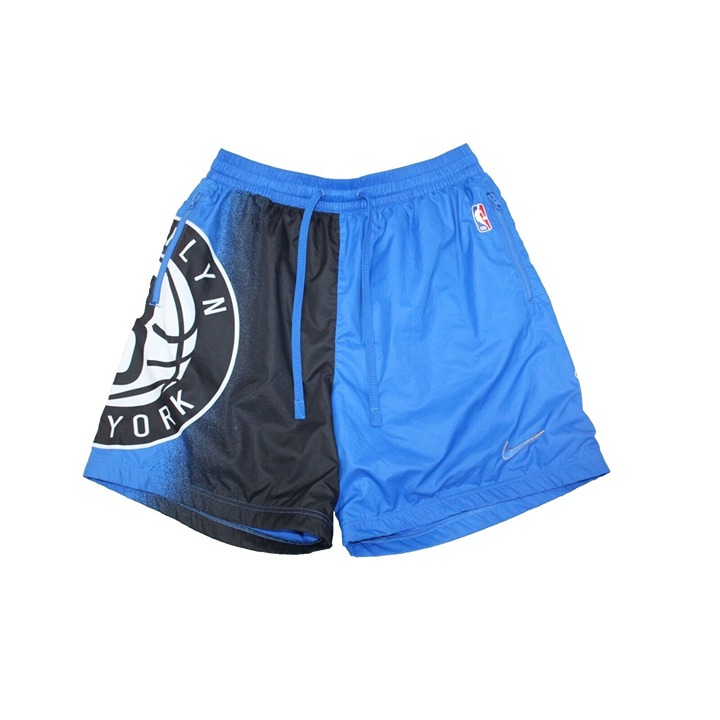 Nike NBA Brooklyn Nets City Edition Courtside Shorts CN1554-010 Mens L Loose Fit