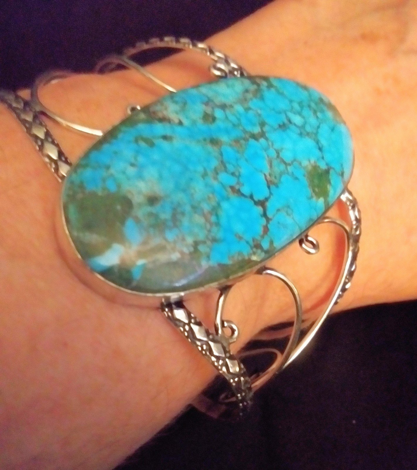Stunning 925 Sterling Silver Turquoise