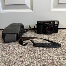 Canon AF35ML 35mm Film Camera w/40mm f1.9 Lens READ UNTESTED