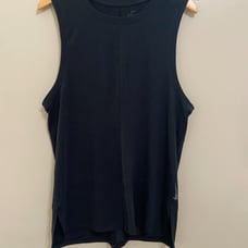 Men Nike Dri-Fit Yoga Training Tank Top Shirt Black BV4036-010 Size M NEW