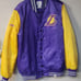 Satin Lakers Bomber Jacket