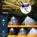 Solar Street Flood Light Commercial LED Lamp Outdoor Area Dusk To Dawn Wall Lamp