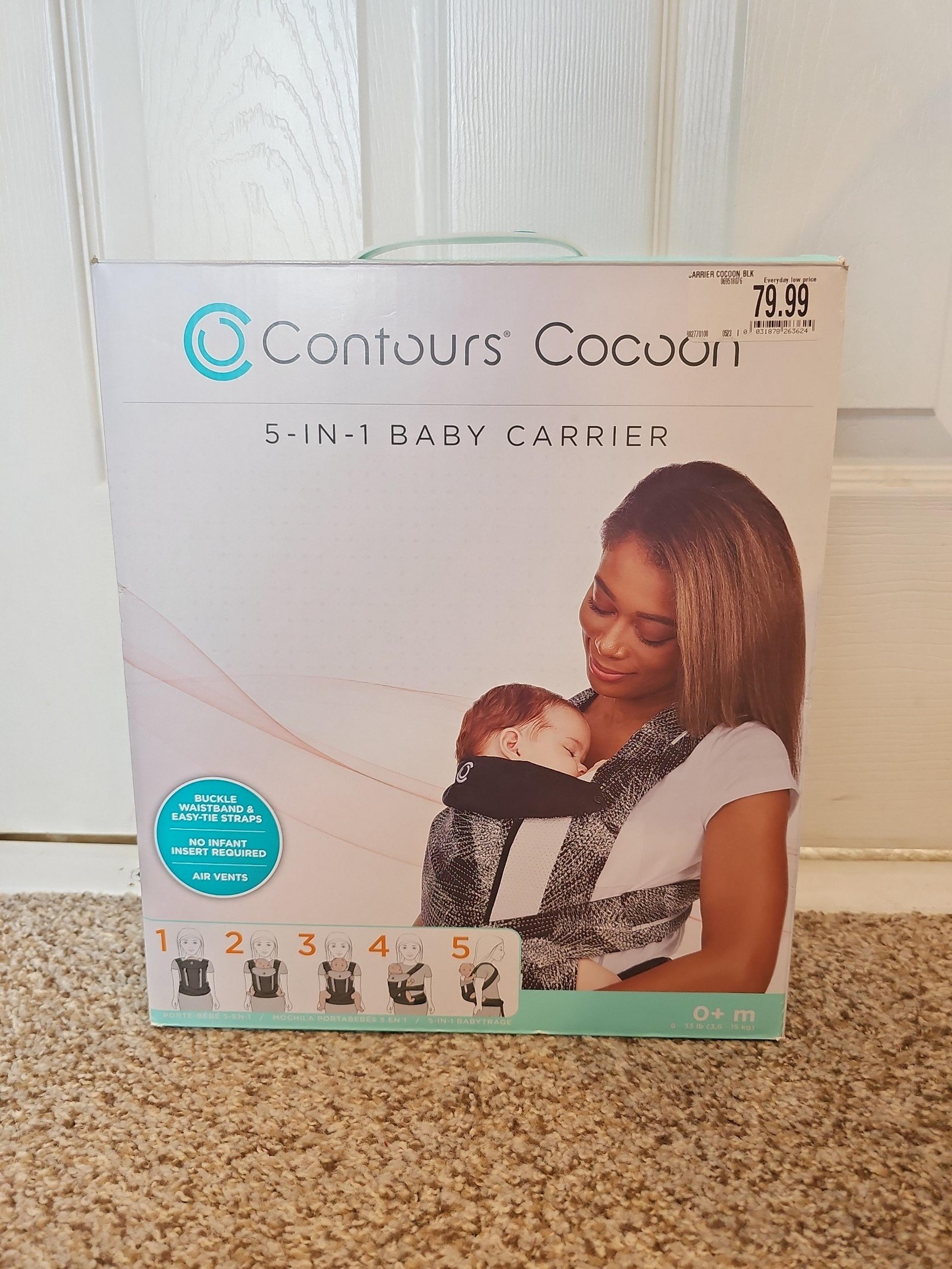 Contours Cocoon 5 in 1 Baby Carrier