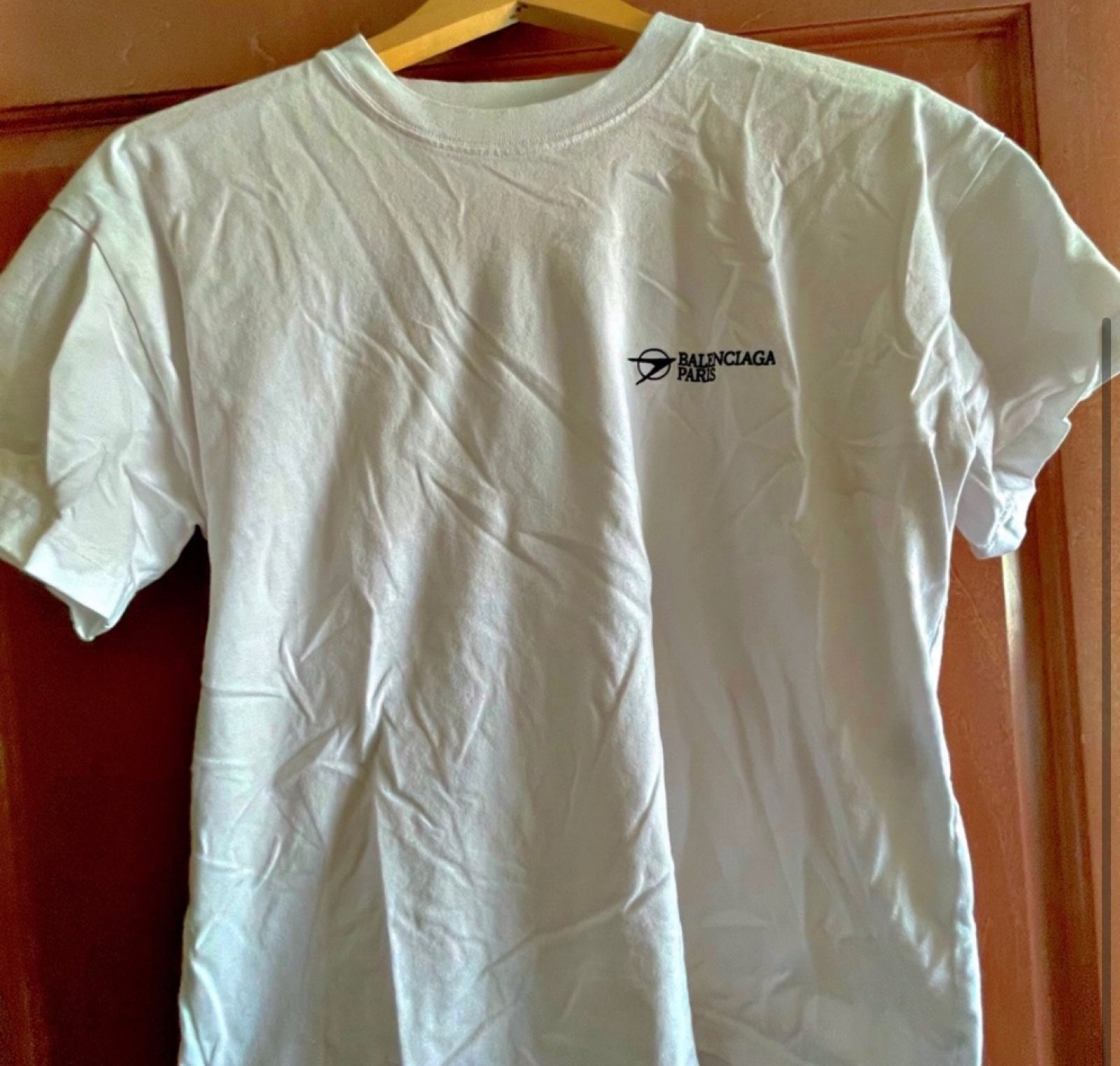 balenciaga white t