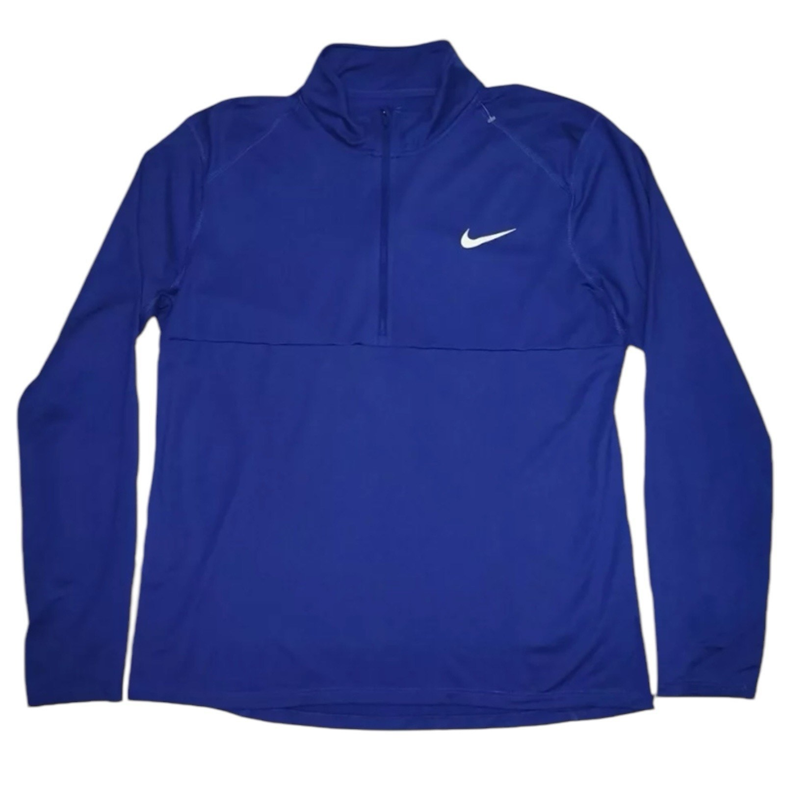 Nike Pullover Men's Size 2XL Dri-FIT Core 1/2 Zip Blue LS Pullover Top