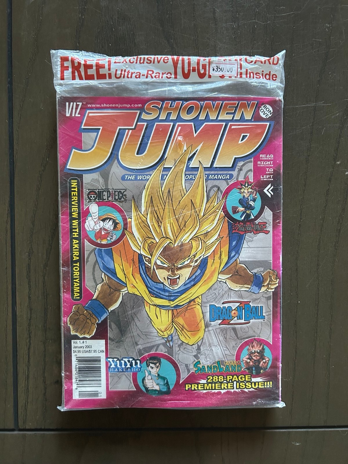 Shonen Jump Factory Sealed Lot