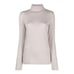 Majestic Filatures NWT Women's Cotton Cashmere Turtleneck in Grey Size 1/XS