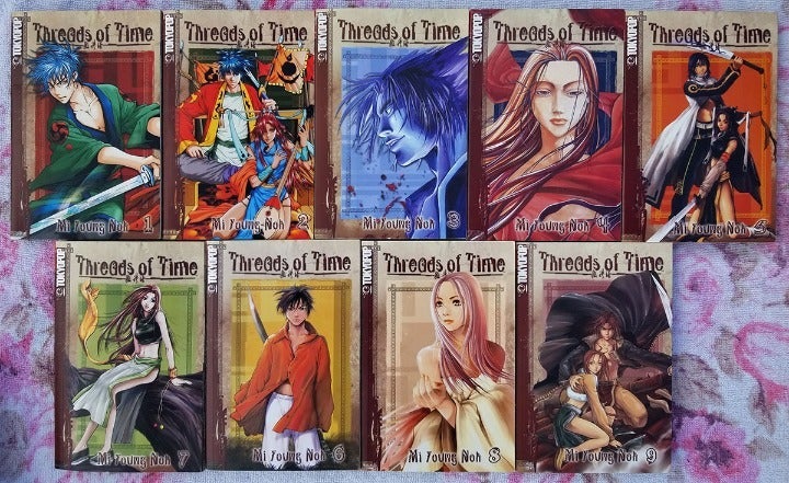 Threads Of Time vols 1-9 manga bundle - NEW & OOP