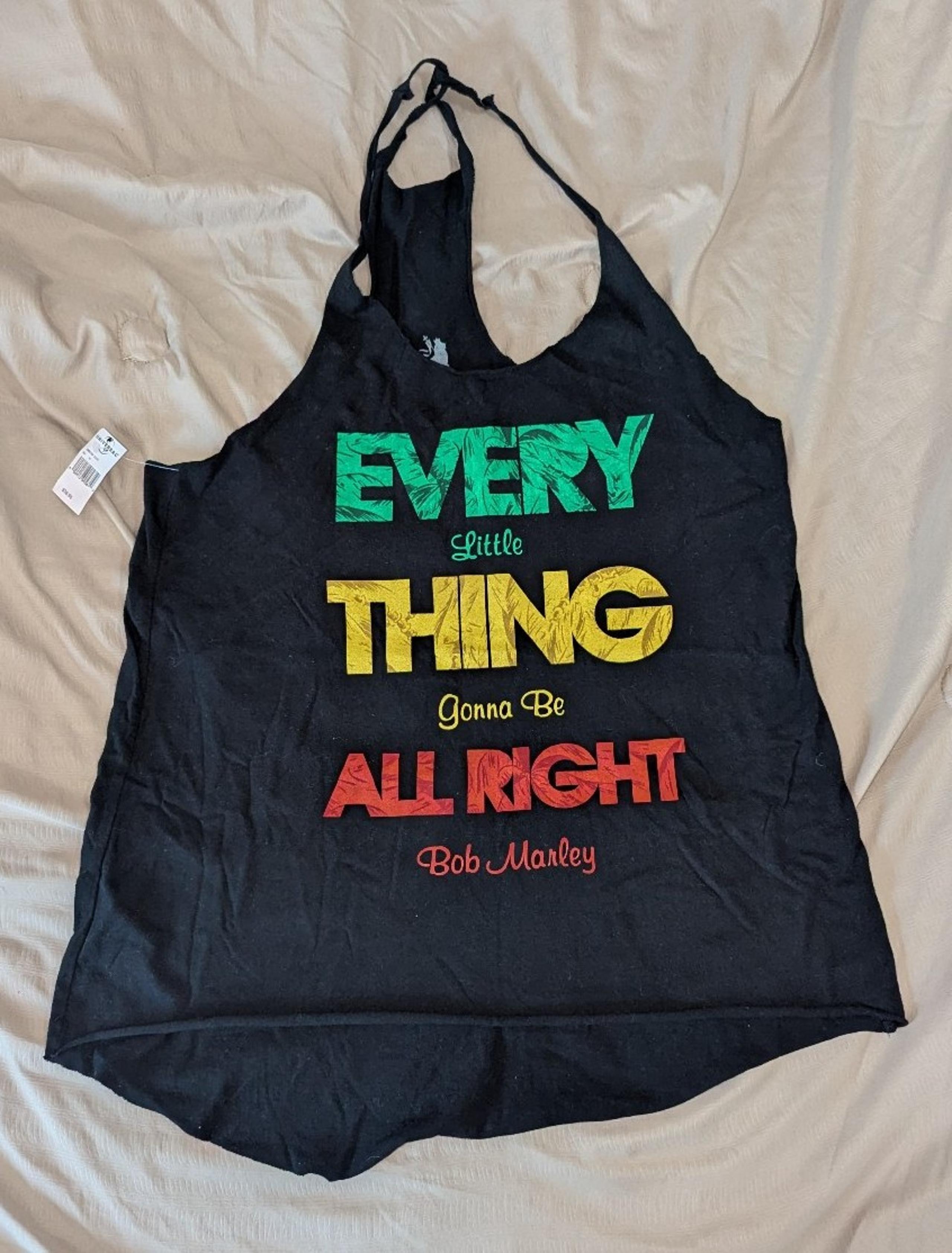 Zion Rootswear Bob Marley Tank Top size M