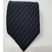 Giorgio Armani Cravatte Tie Men's Black & Blue Geometric 100% Silk Necktie