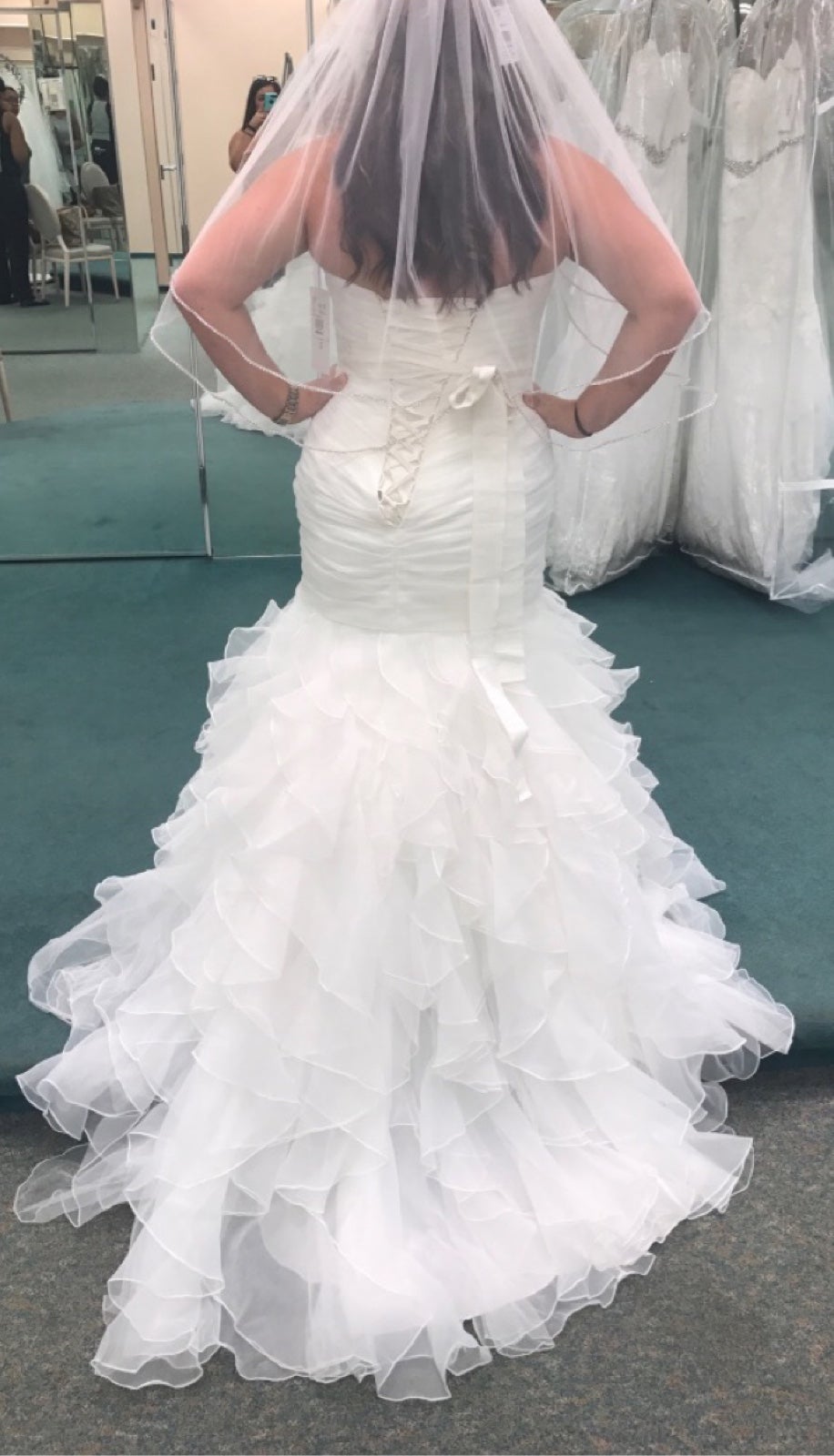 Wedding Dress with accessories