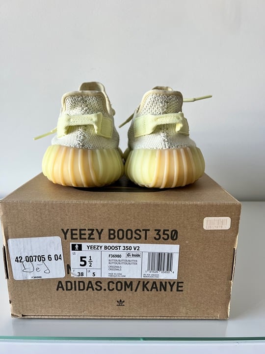 Yeezy Adidas Boost 350 V2 Butter