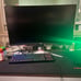 AOC curved monitor