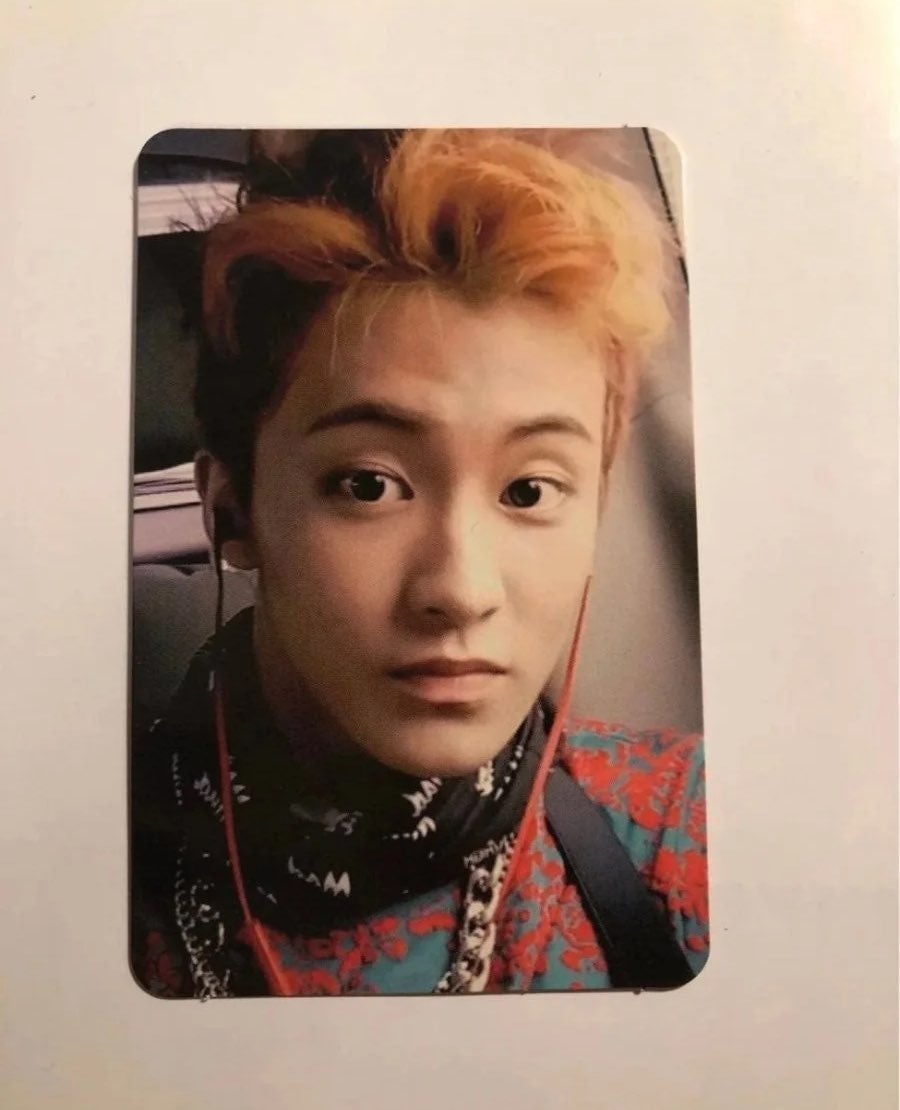 NCT127 Firetruck Mark Kpop Photocard