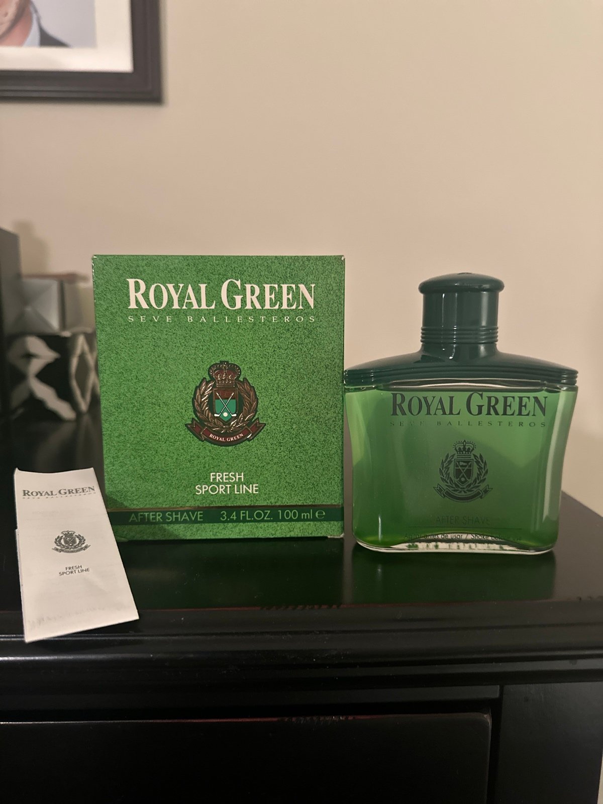 Royal Green After shave by Seve Ballesteros *Vintage