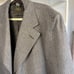 Hart Scharffner & Marx Merino wool men’s gray over coat, long jacket
