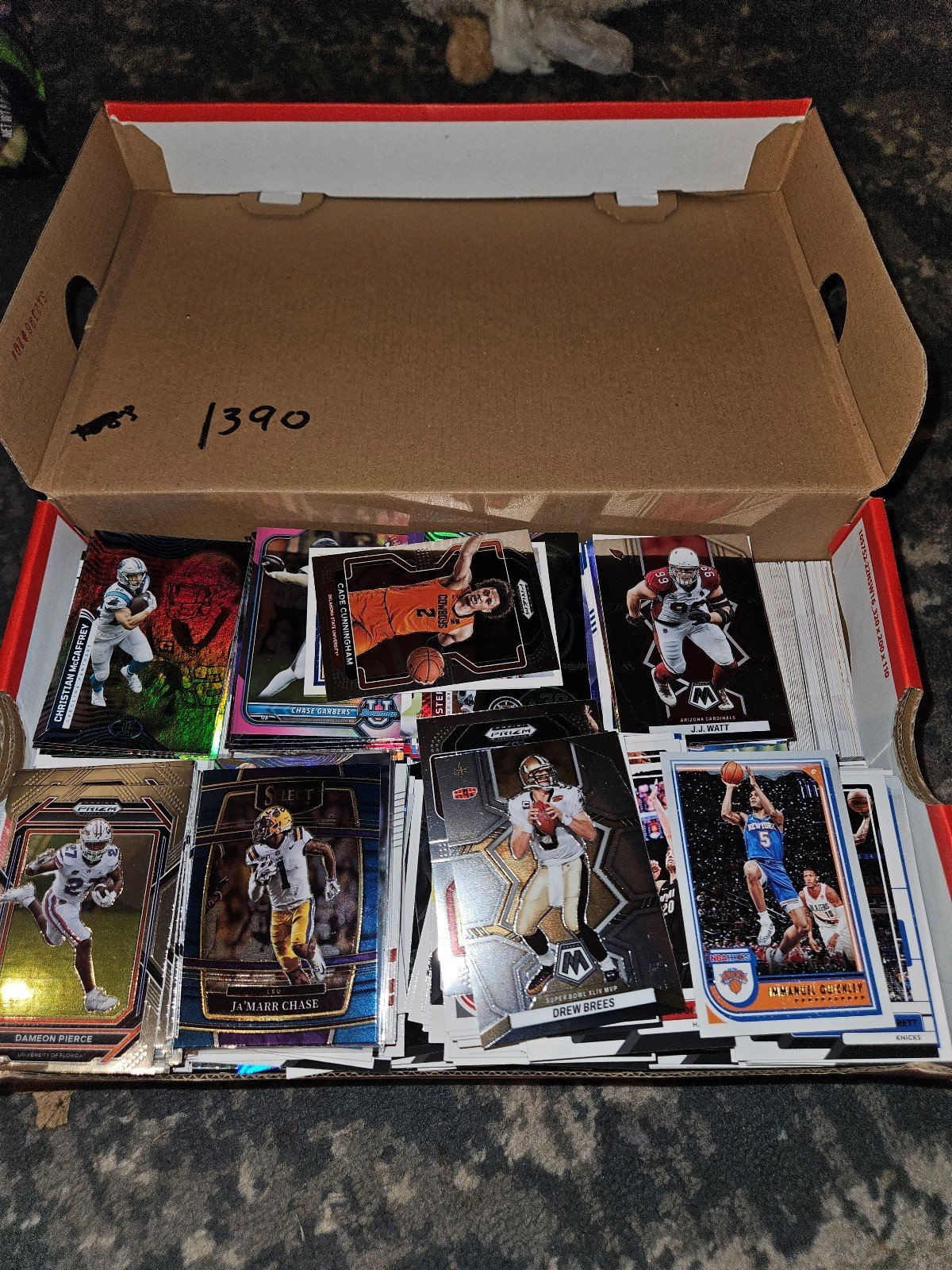 Nfl some nba and ufc cards base and inserts 1451 cards