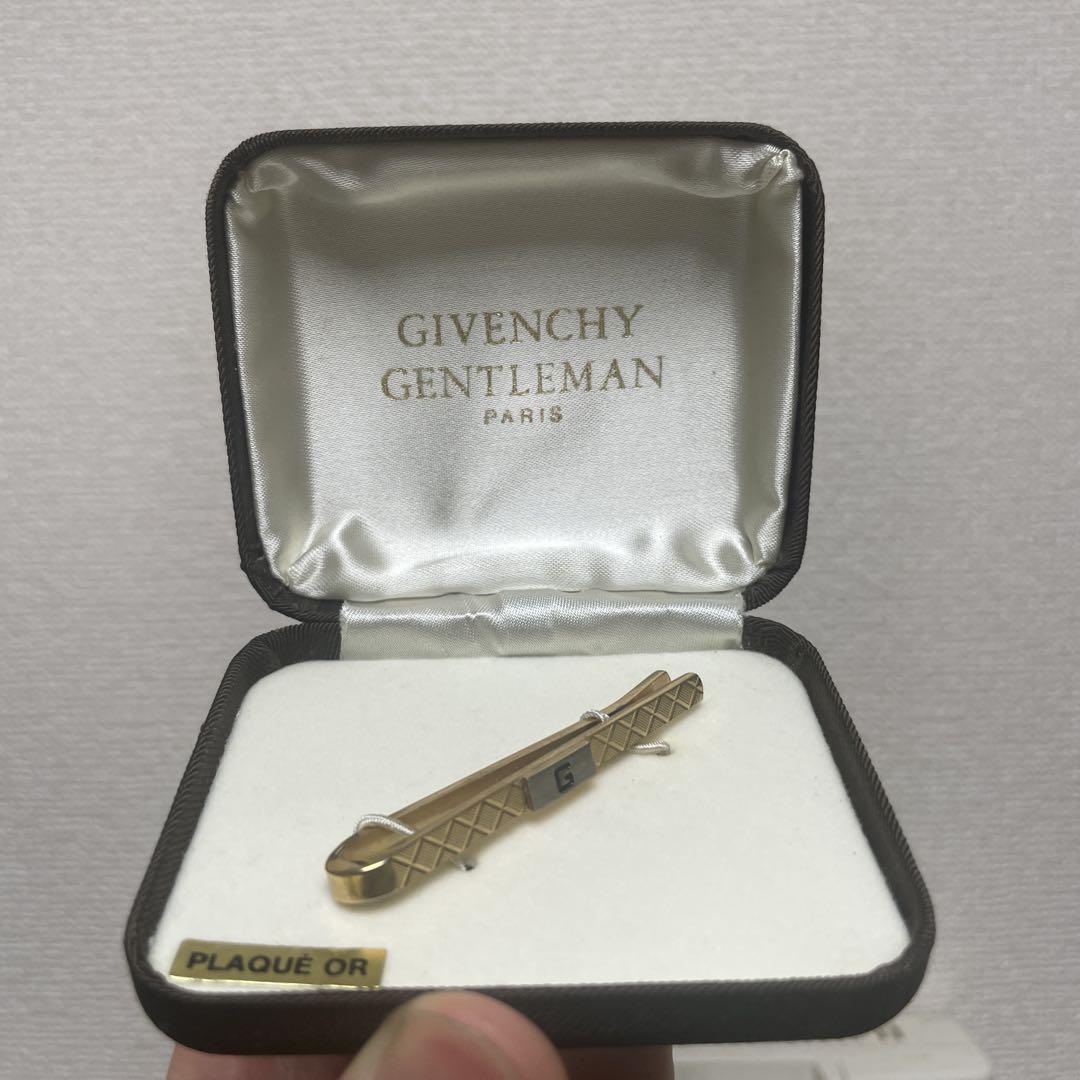 Givenchy Gold and Silver Tie Clip