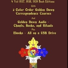 Golden Dawn Complete System of Magic Books Magick Audibooks Regardie Crowley SET