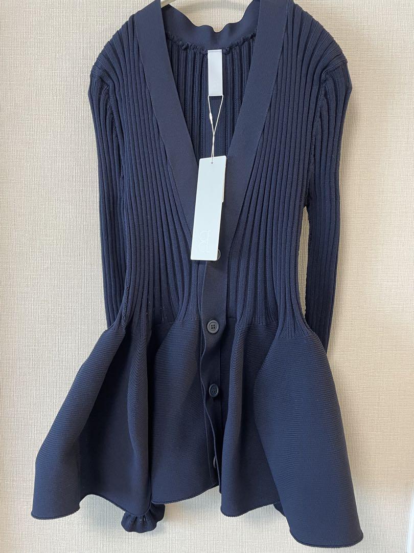 メーカー CFCL POTTERY Navy CARDIGAN トップス