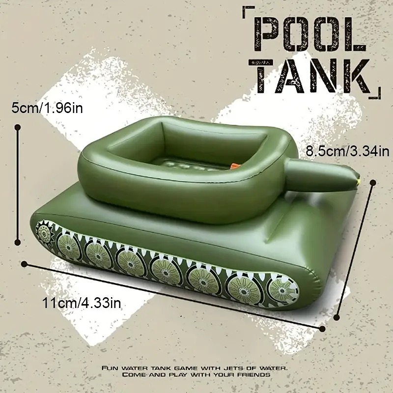1 Pc Water Tank, Swimming Ring