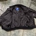 VTG Mens Black Puffer Jacker Brand is Arctic Circle Several Pockets Good cond
