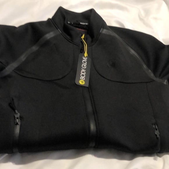 NEW Body Glove “Scuba Stretch” black jacket size medium RETAIL 200