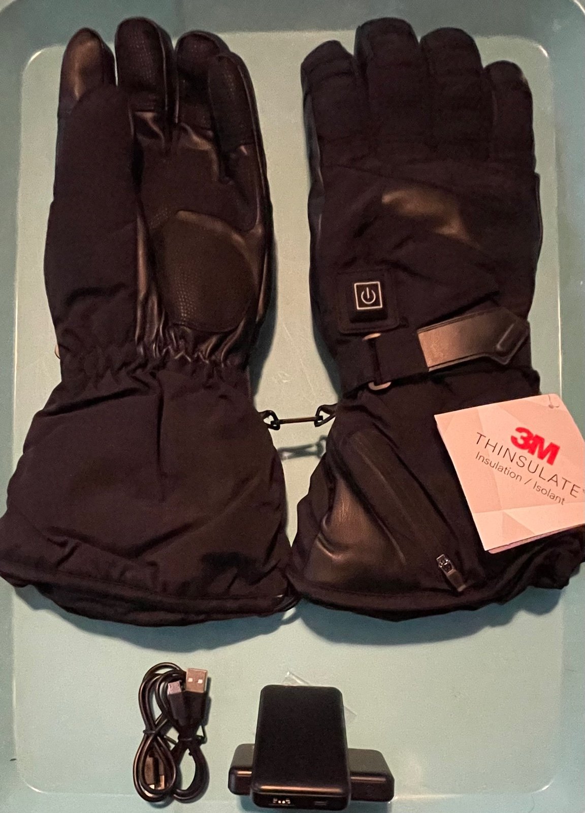 Heated Gloves with Touch Screen Ability Size M/L