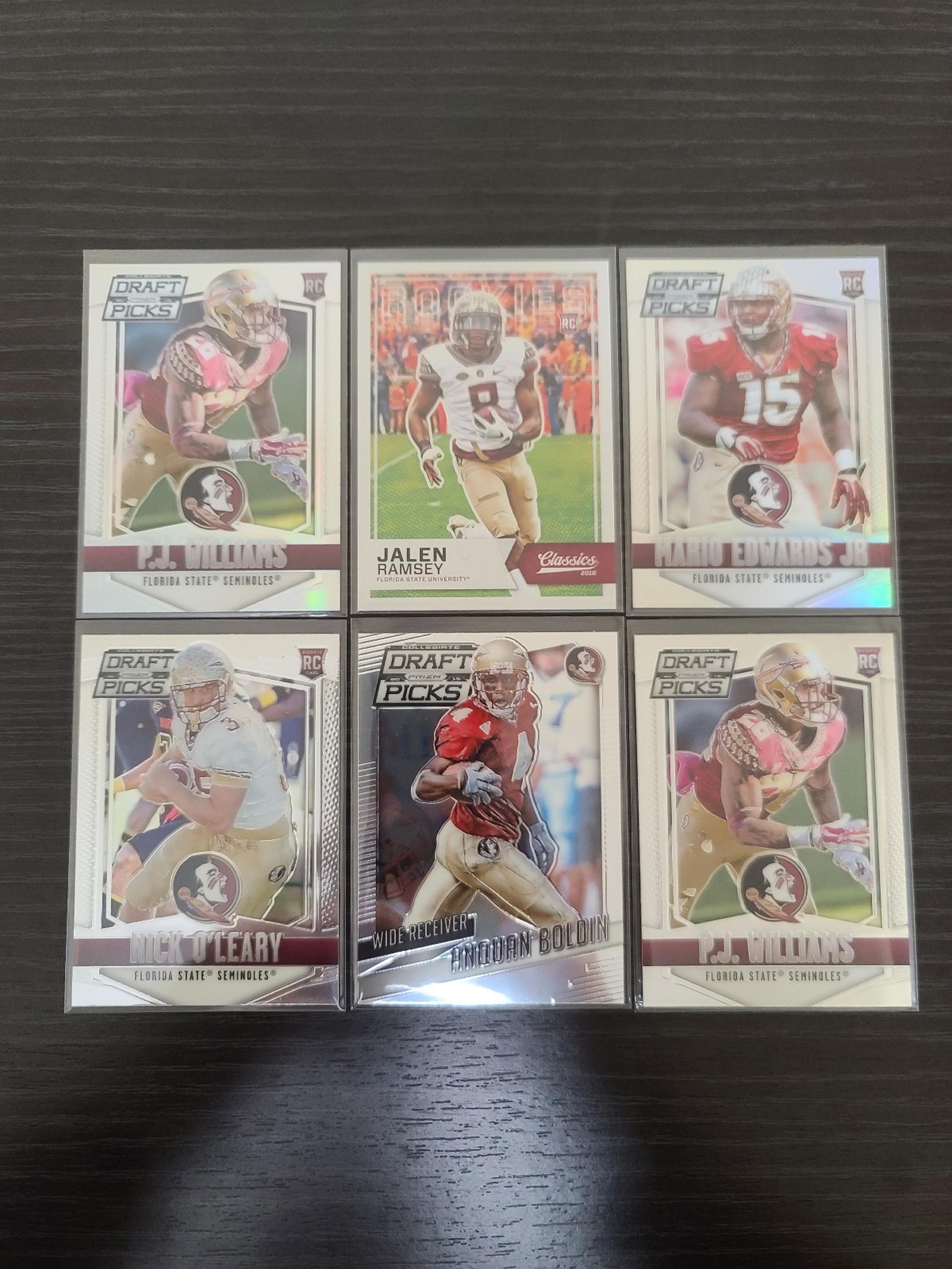 FSU Seminoles football cards - NFL players