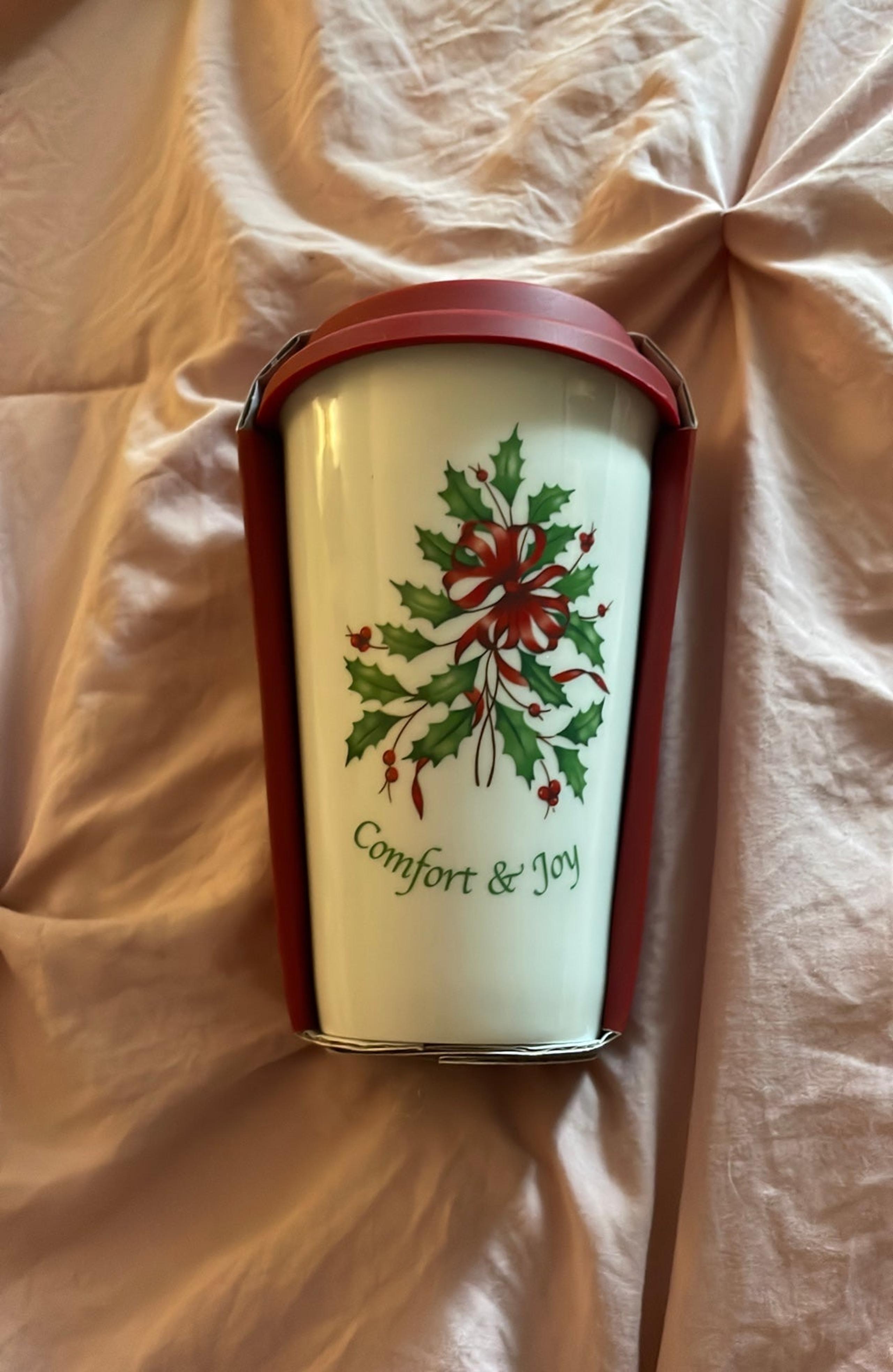 Lenox Christmas Travel Mug
