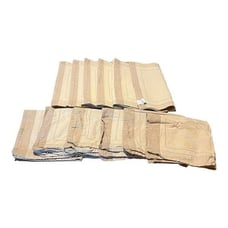 Beach Sand Color Pier 1 Imports Place Mats (6) And Napkins (6) Tan Brown Lot Set