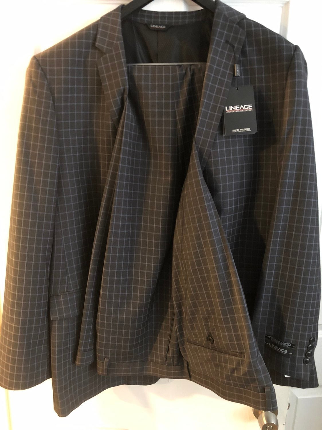 Pinsripe Mans suit