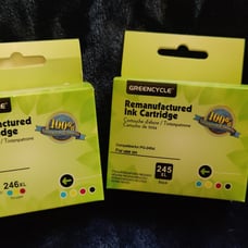 GREENCYCLE Re-Manufactured PG-245XL 245 XL CL-246XL CL-246 Ink Cartridge