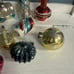 Vtg Lot Of 15 S Blown Glass Double Indent DAISIE TEARDROP + Christmas Ornament