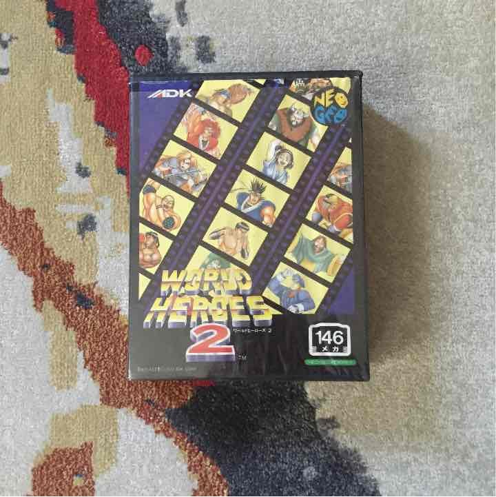 World Heroes 2: SNK Video Game Neo Geo