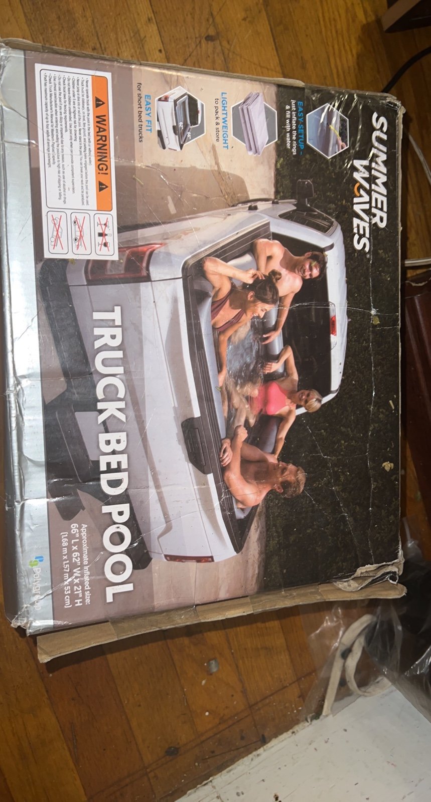Truck bed pool
