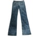 Dolce & Gabbana Women's Sz 27 Low-Rise Boot Cut Medium Wash Jeans