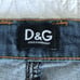 Dolce & Gabbana Women's Sz 27 Low-Rise Boot Cut Medium Wash Jeans