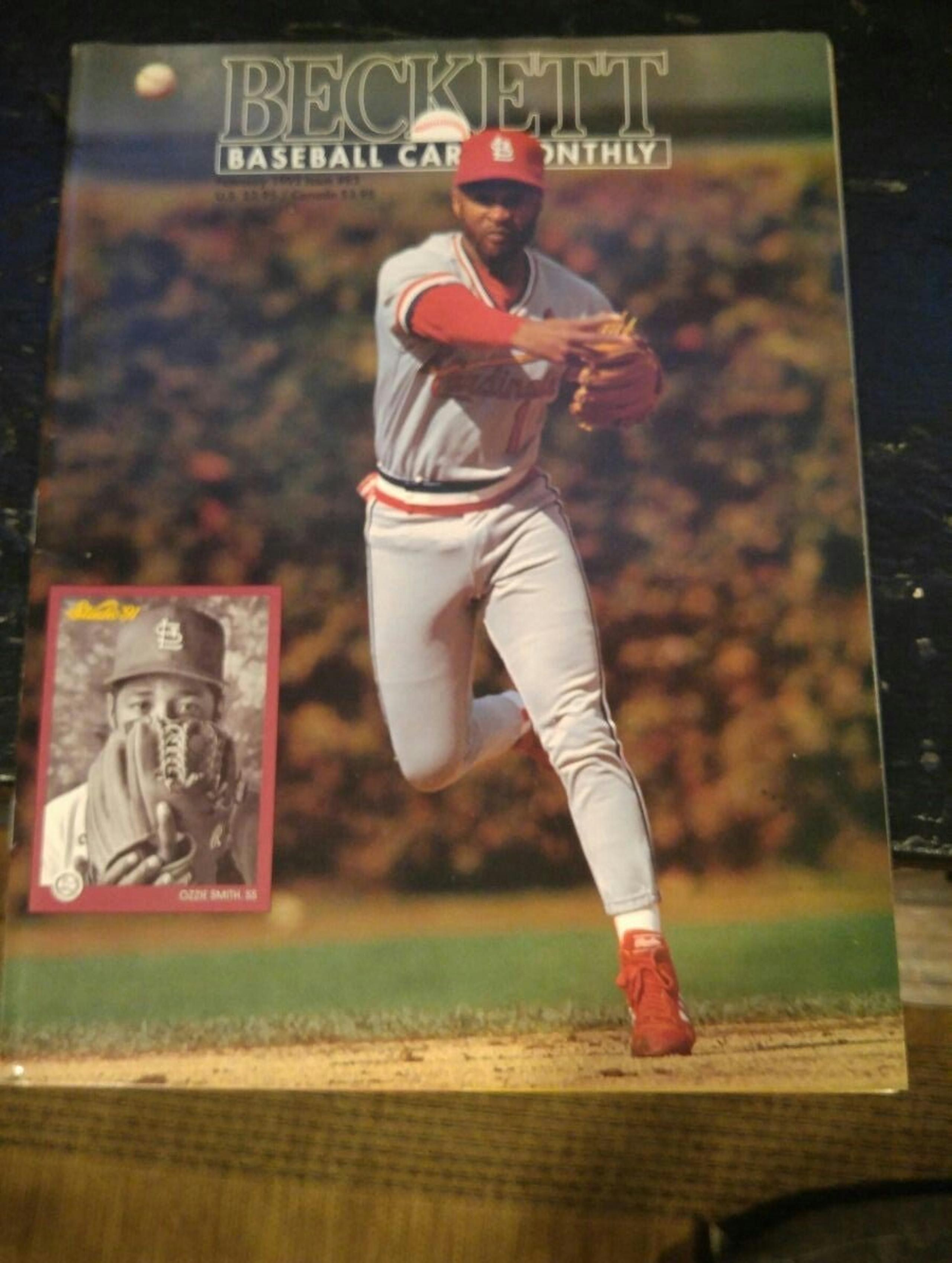 Beckett Baseball magazine Ozzie Smith - Beckett Publications