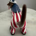 Westland Dachshund “Long May It Wave” USA Patriotic Figurine “ Uncle Sam”