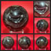 UV Fluorescent Volcano Agate Crystal Sphere Quartz Crystal Energy Healing 336G