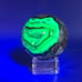 UV Fluorescent Volcano Agate Crystal Sphere Quartz Crystal Energy Healing 336G